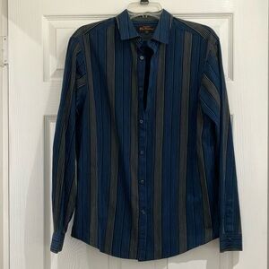 Last call-Ben Sherman Blue Casual Button Down Shirt